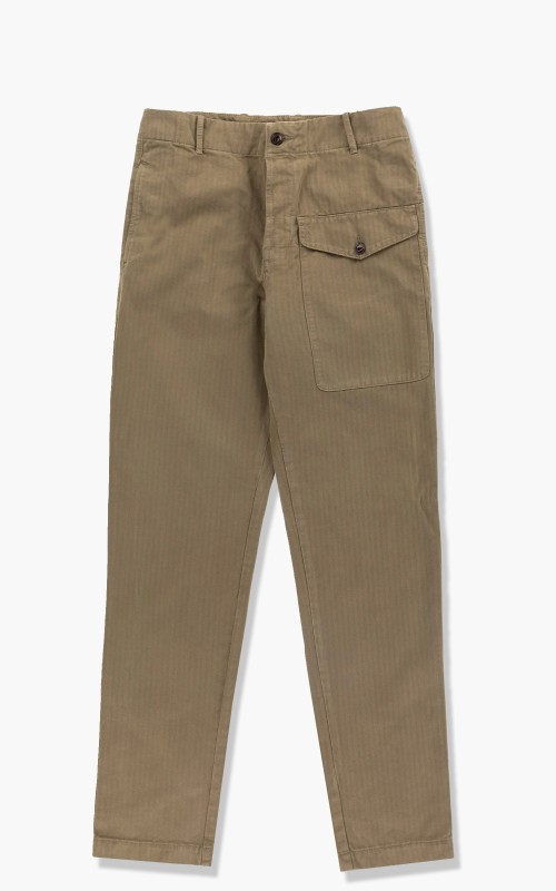 Tellason Ghurka Pant Herringbone Olive 10000100030