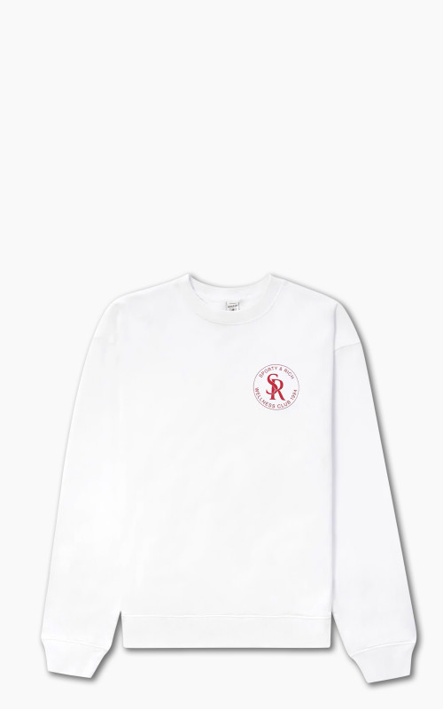 Sporty & Rich S&R Crewneck White