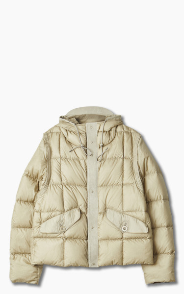 Ten C Hurricane Combo Down Anorak Chalk Shade