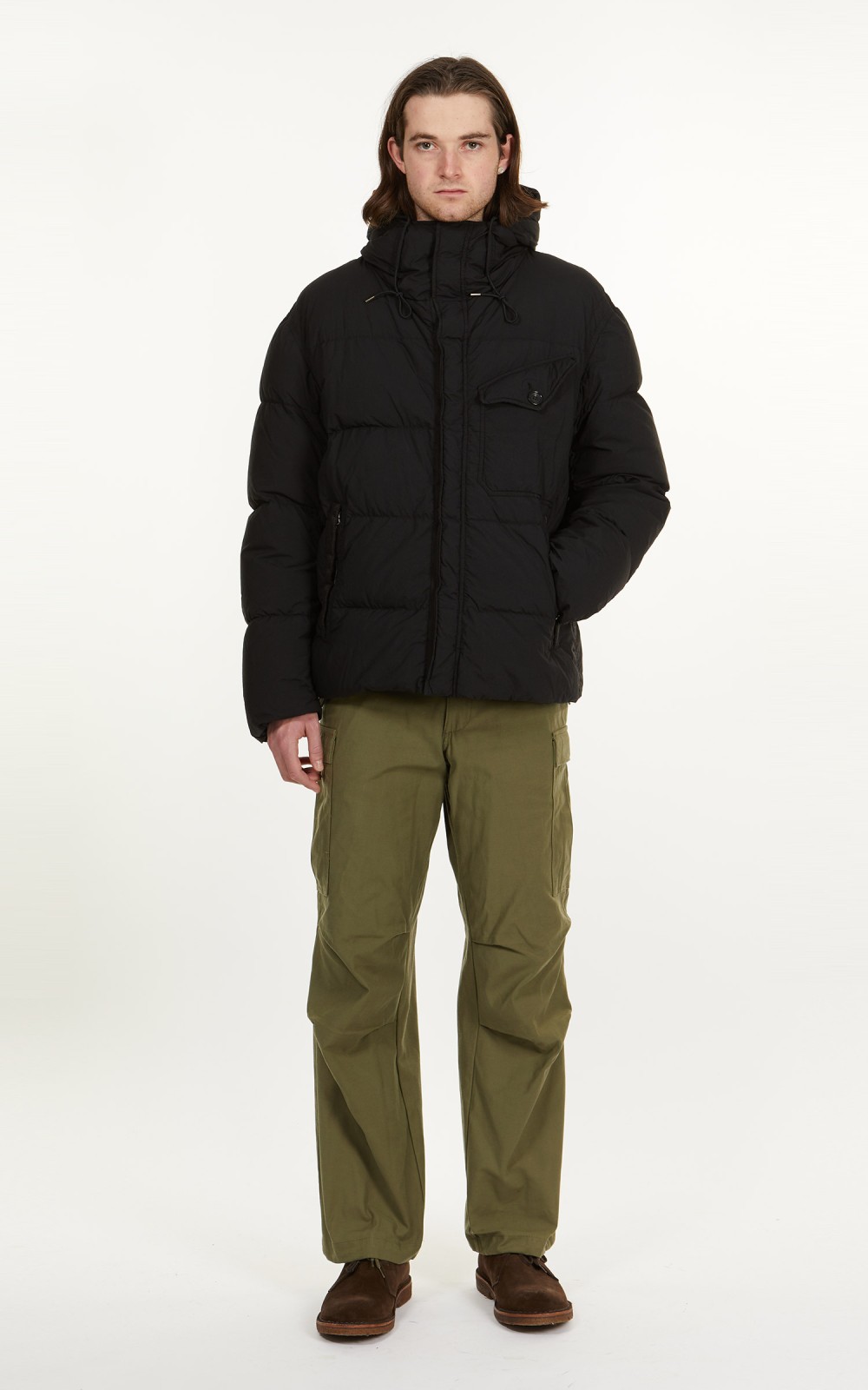 Ten C Survival Down Jacket Black | Cultizm