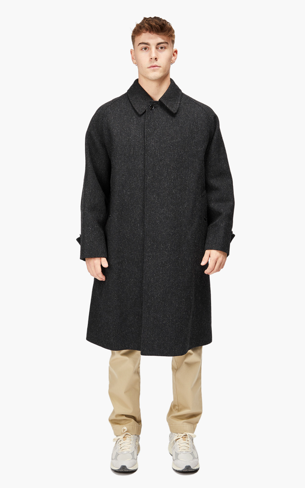 【国際ブランド】 Anatomica Single Cultizm | Charcoal Reversible IV Coat Raglan ジャケット・アウター