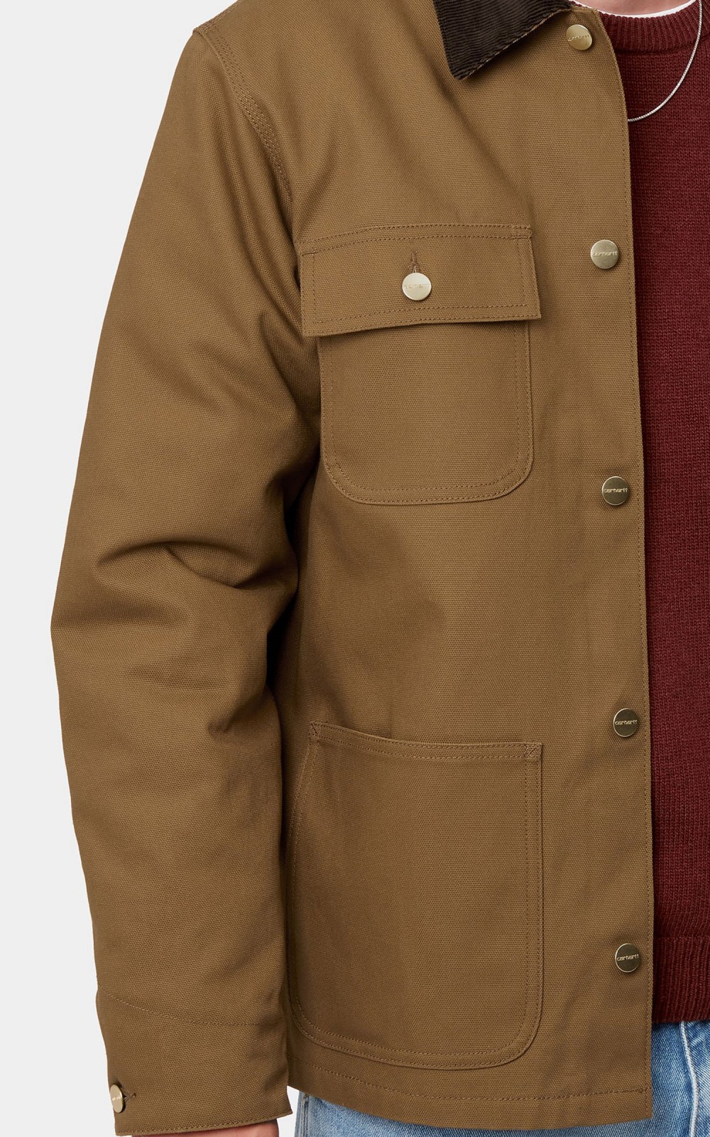 Carhartt WIP Michigan Chore Coat (Winter) | Hamilton Brown