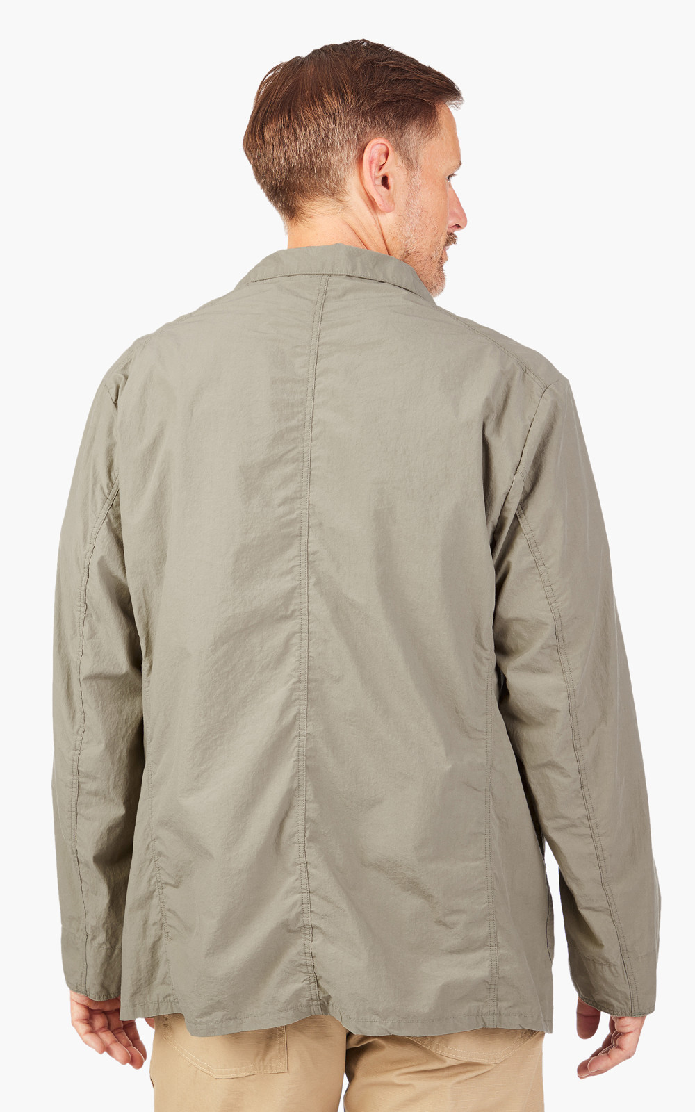 OrSlow Light Simple Work Jacket Greige | Cultizm