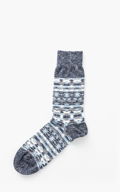 Birkenstock Ethno Linen Socks Midnight