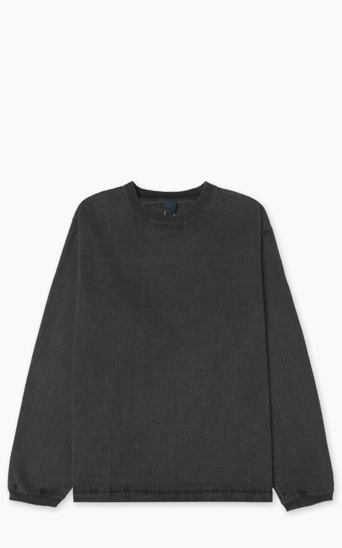 Good On Heavy Jersey L/S Crew T-Shirt P-Black