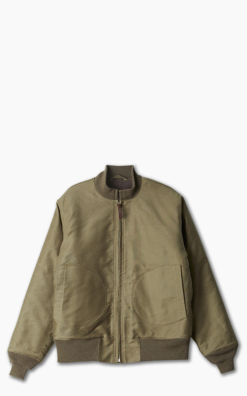 Warehouse & Co. 2180 NAF 1168 Aviator And Ground Crew Jacket Khaki