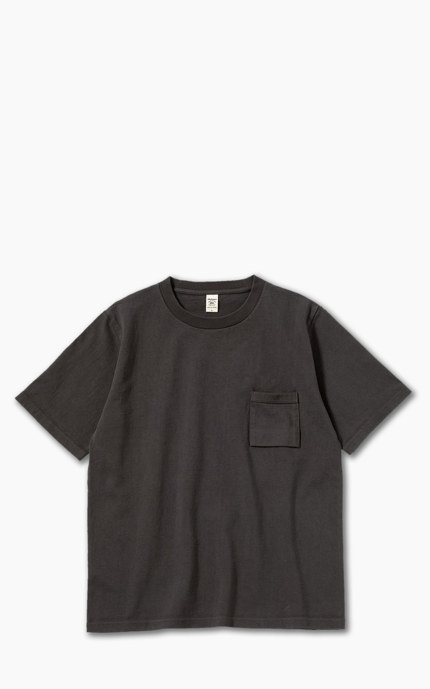 Jackman JM5110 Dotsume Rib Tee - Off White | SON OF A STAG