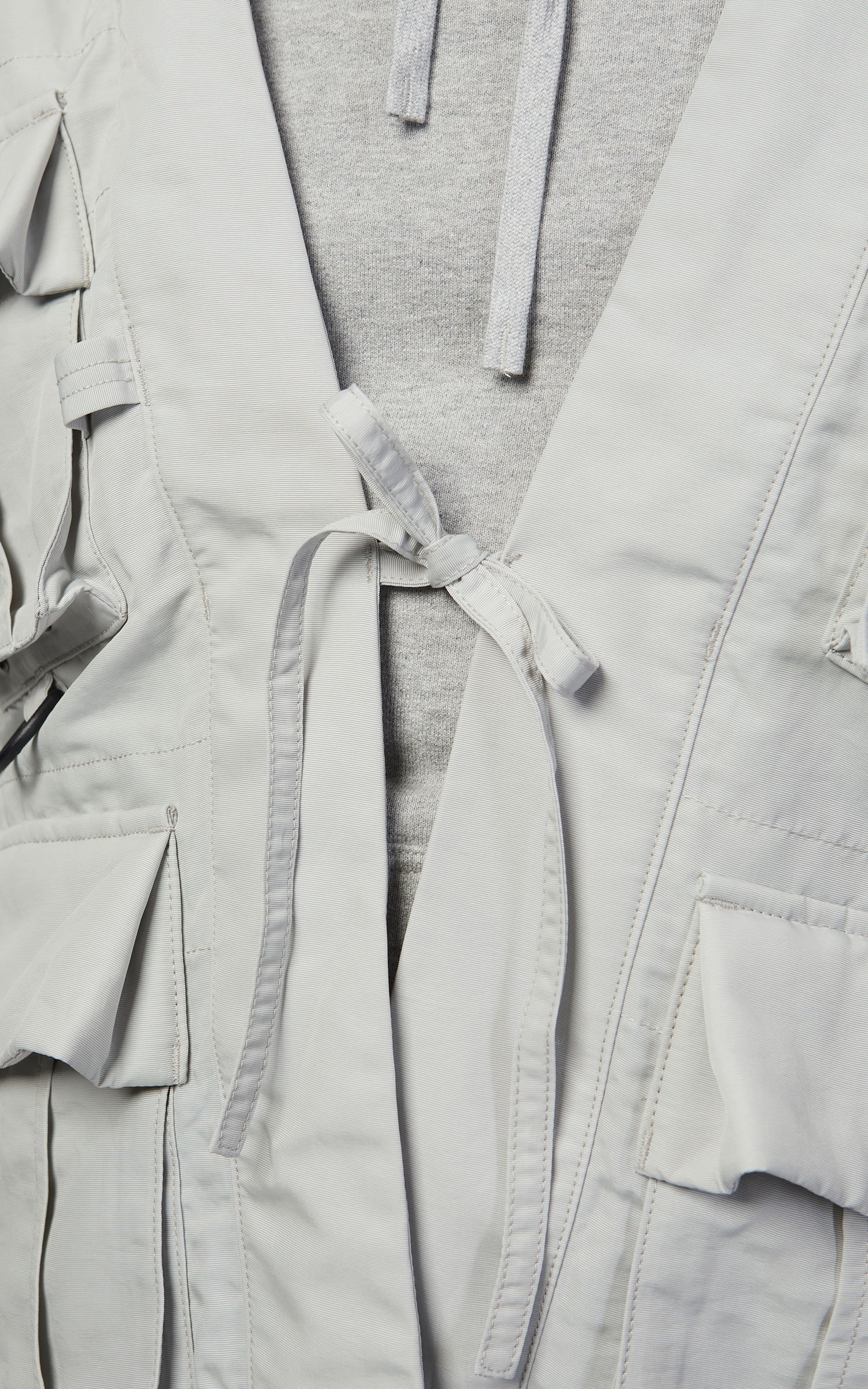 Snow Peak Ny/Paper Cloth Jacket Ice Grey | Cultizm