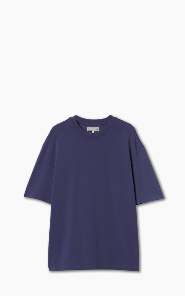 Merz b. Schwanen CTOS04 Oversized Crew Neck Tee Purple Blue
