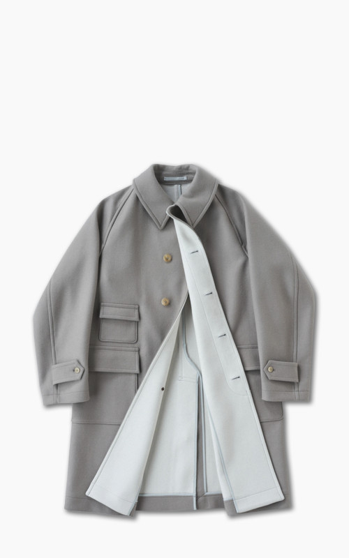 Kaptain Sunshine Traveller Coat Light Grey