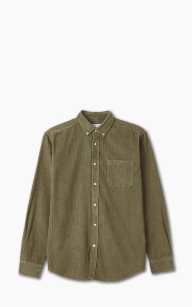 Portuguese Flannel Lobo Shirt Olive