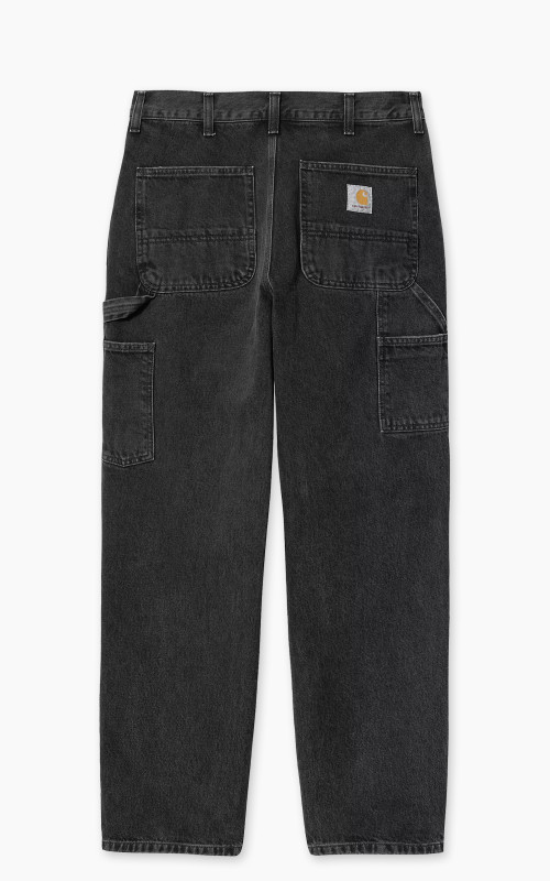 Carhartt WIP Single Knee Pant Smith Denim Stone Washed Black