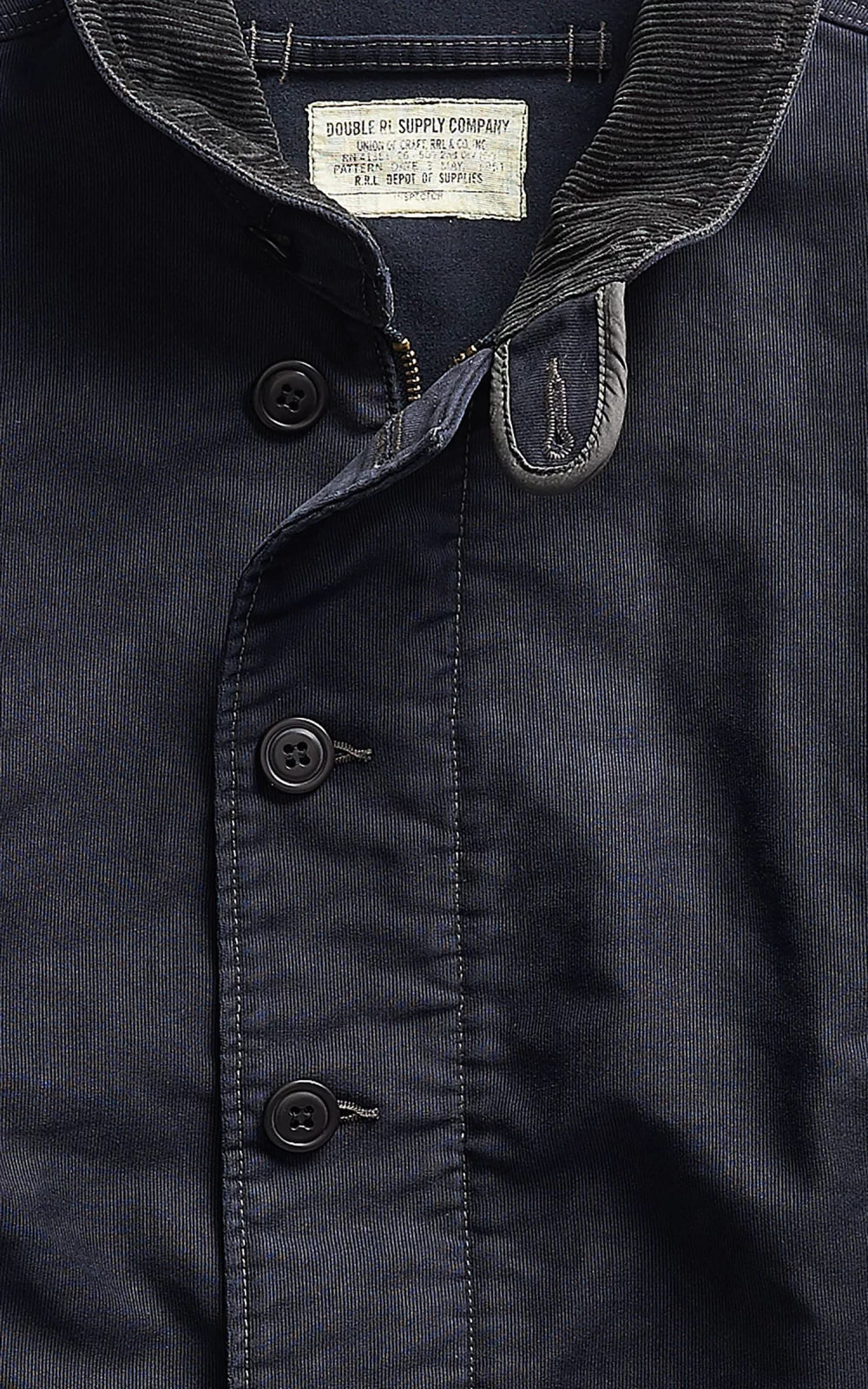 RRL NAVY DECK JACKET 中古 XL wラルフローレン N-1 - メルカリ
