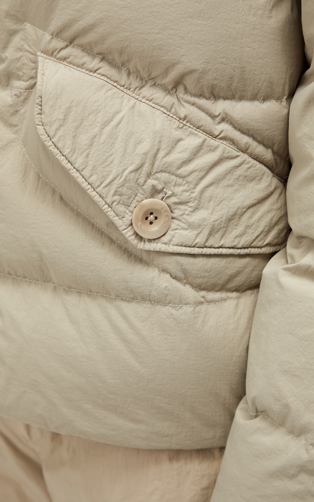 Ten C Austral Down Jacket Vest Taupe | Cultizm Ten C Austral Down Jacket Vest Taupe | Cultizm