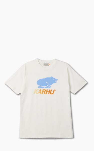 Karhu Basic Logo T-Shirt Bright White/Azure Blue