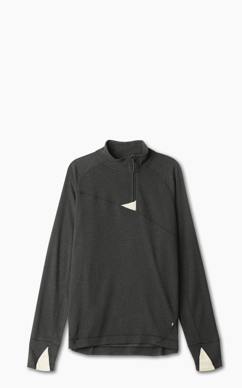 Klättermusen Huge Half Zip Sweater Raven-White Clay