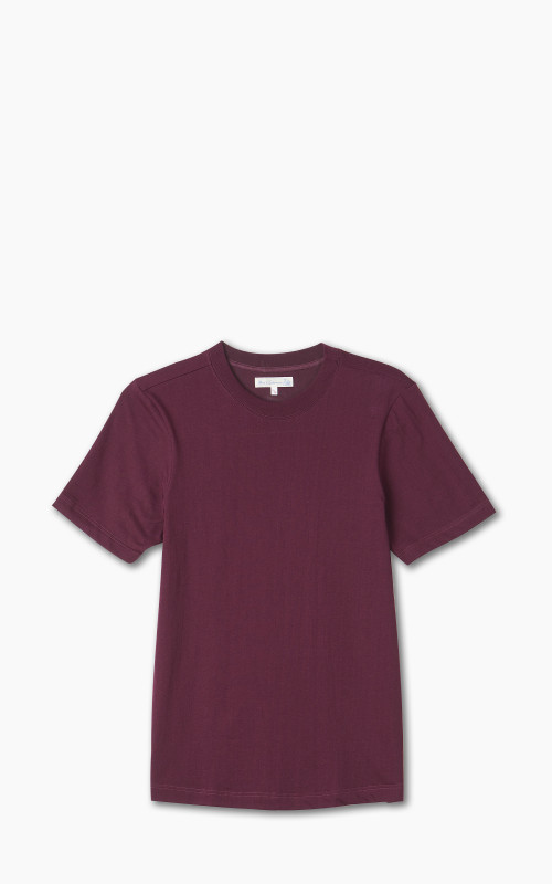 Merz b. Schwanen 1940s Crew Neck Tee Ruby Red