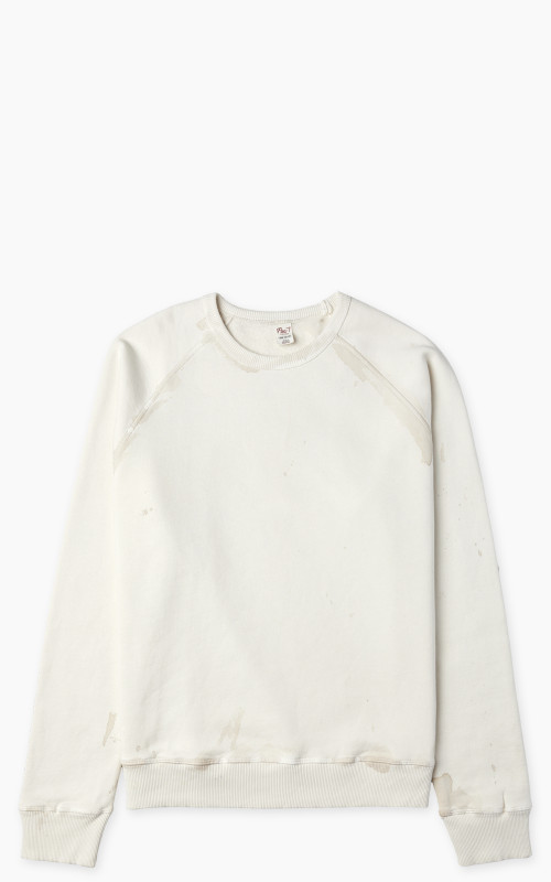 Flea-T Sweatshirt Pigment Dyed White