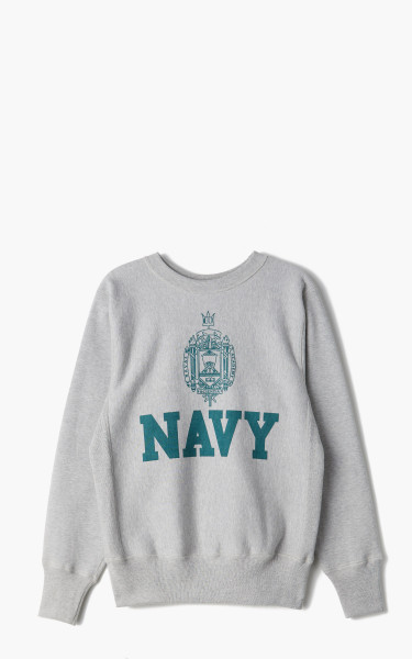 Warehouse &amp; Co. 483 Navy Sweatshirt Heather Grey