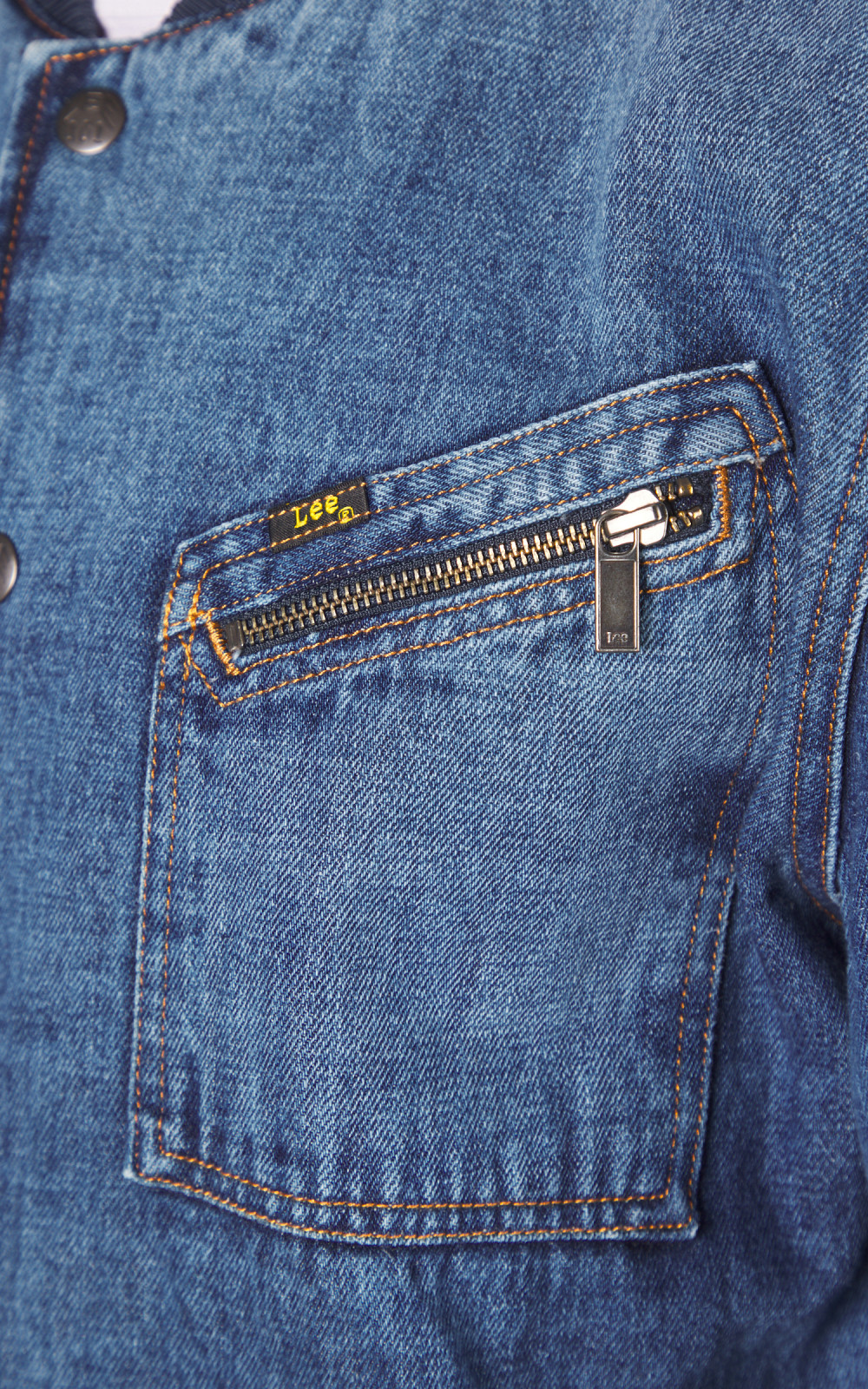 Lee 101 70s Lined Loco Jacket Selvedge Heated Summer | Cultizm