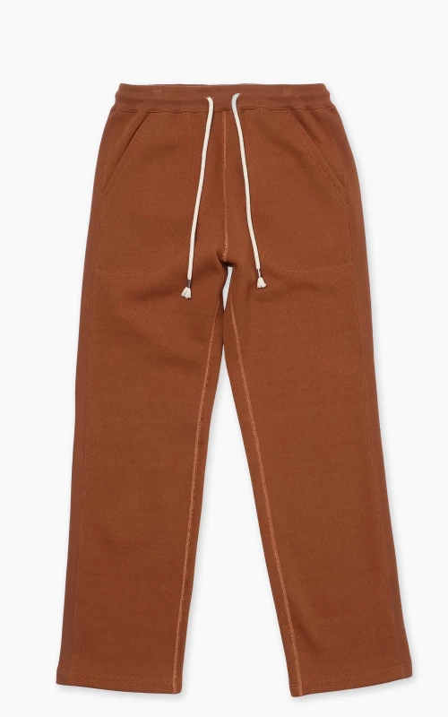 Wonder Looper Sweatpants Double Heavyweight French Terry Rust