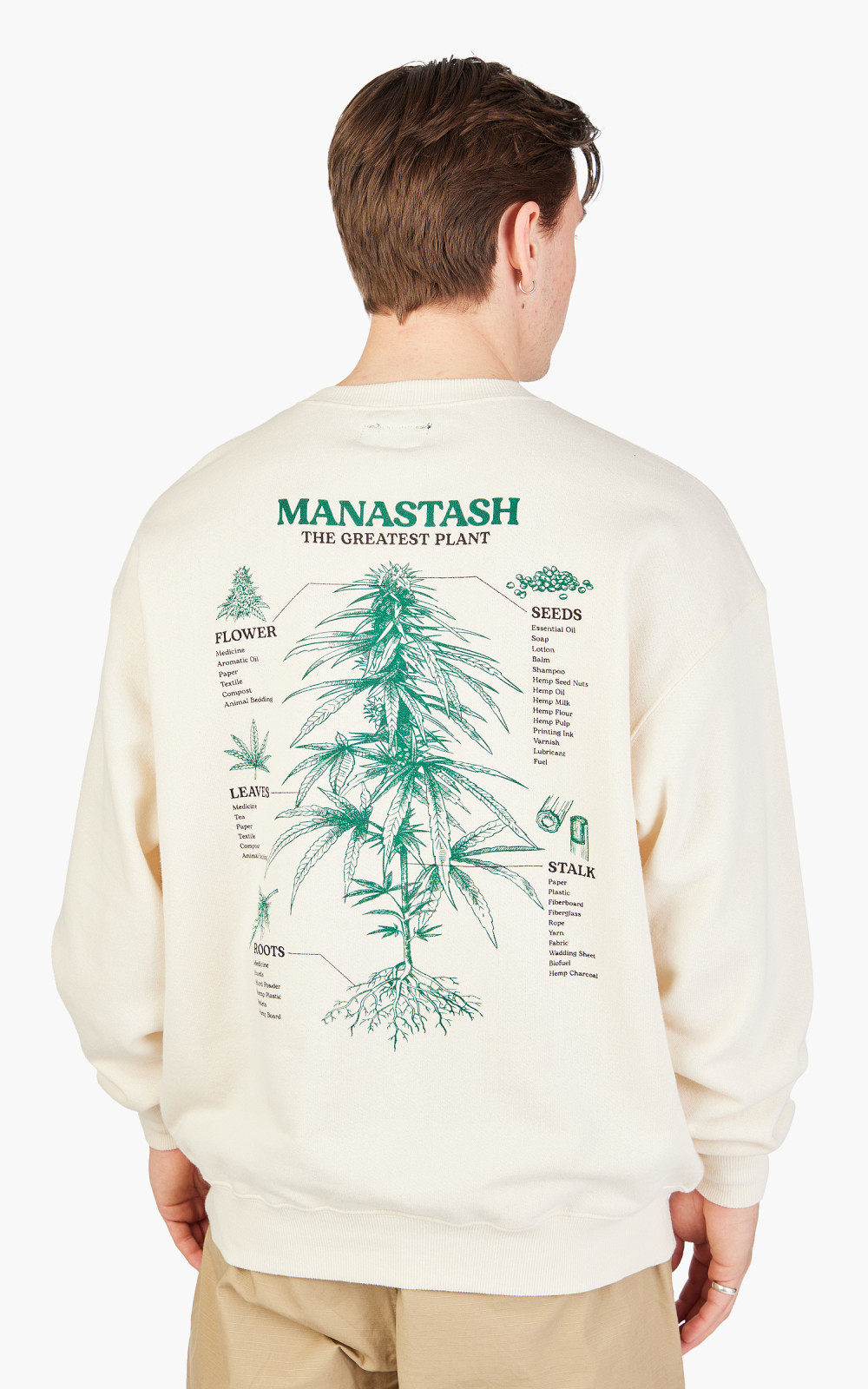 大特価放出! Manastash Cultizm | Natural TGP Sweatshirt Cascade Clothing