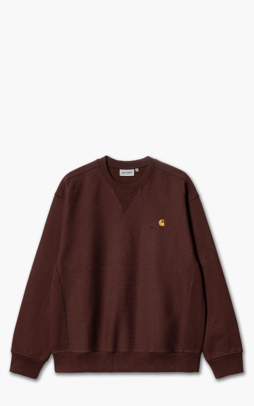 Carhartt WIP American Script Sweatshirt Ale