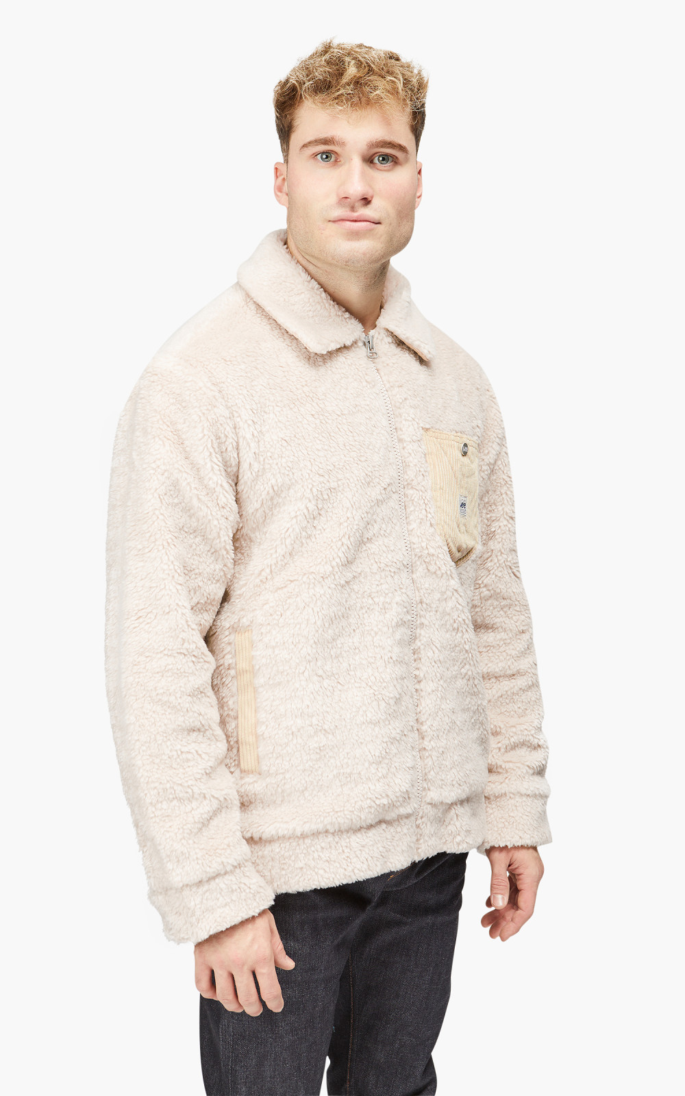 Lee 91B Sherpa Jacket Ecru | Cultizm