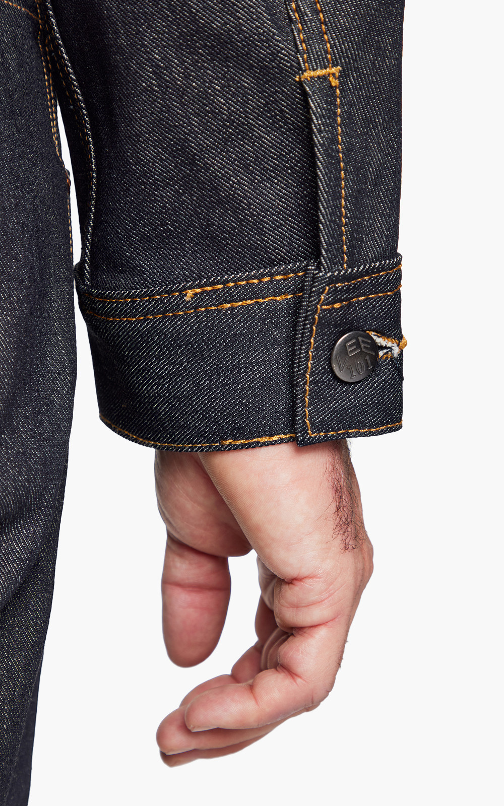 Lee 101 101 Rider Jacket Dry Indigo 15oz | Cultizm Lee 101 101 Rider Jacket Dry Indigo 15oz | Cultizm