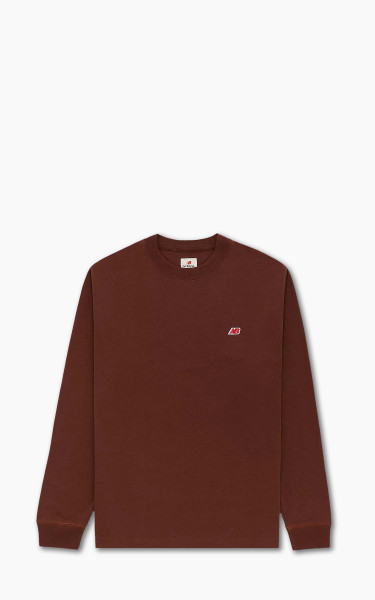 New Balance Core Long Sleeve T-Shirt &quot;Made in USA&quot; Rich Oak