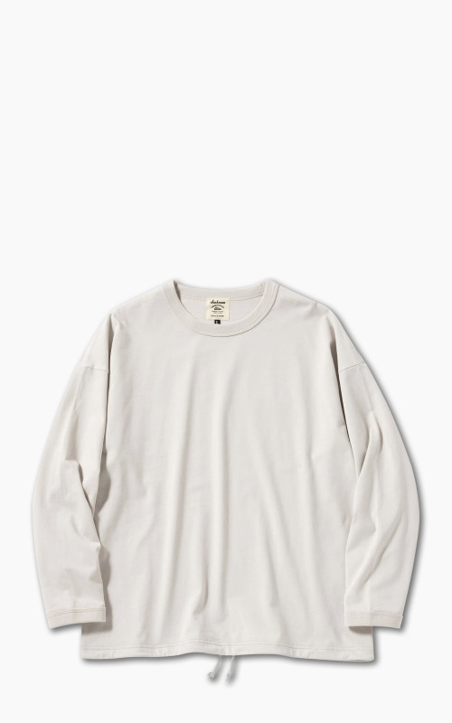 Jackman Himo L/S T-Shirt Rosin White