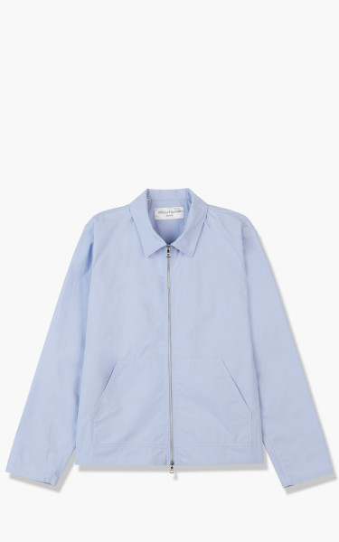 Officine Generale Aymeric Shirt Italian Pigment Dyed Cotton Baby Blue SSMSHI026-Baby-Blue