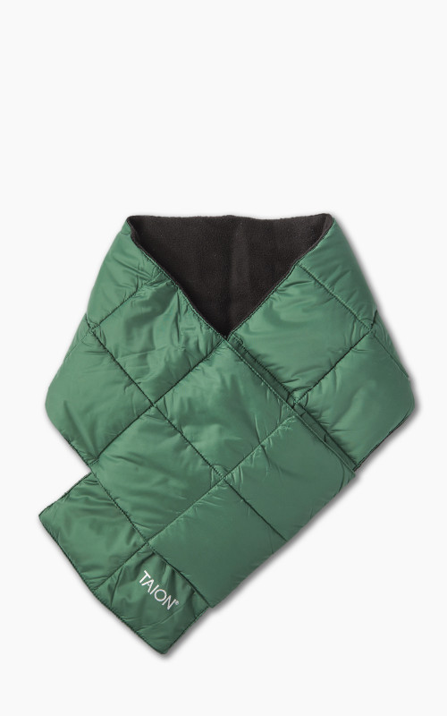 Taion Basic Down Scarf K.Green