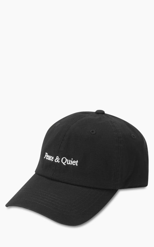 Museum of Peace & Quiet Classic Wordmark Dad Hat Black