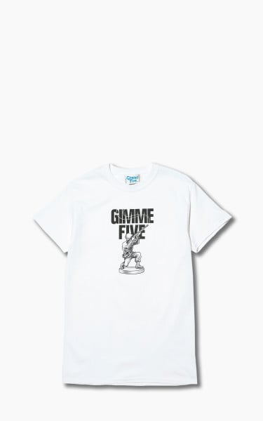 Gimme 5 Soldier Logo Tee White