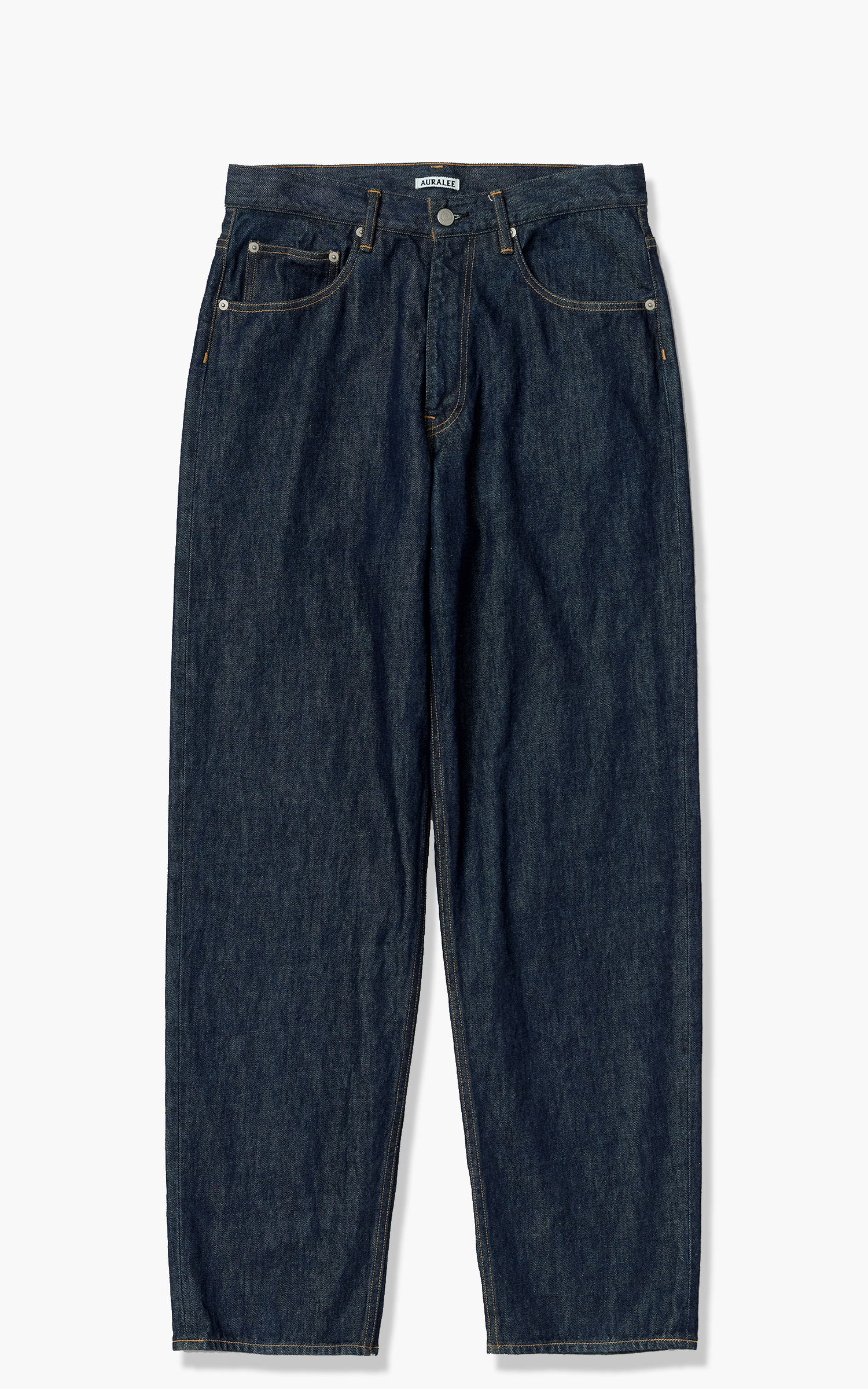 Auralee Hard Twist Denim Wide Pants Indigo