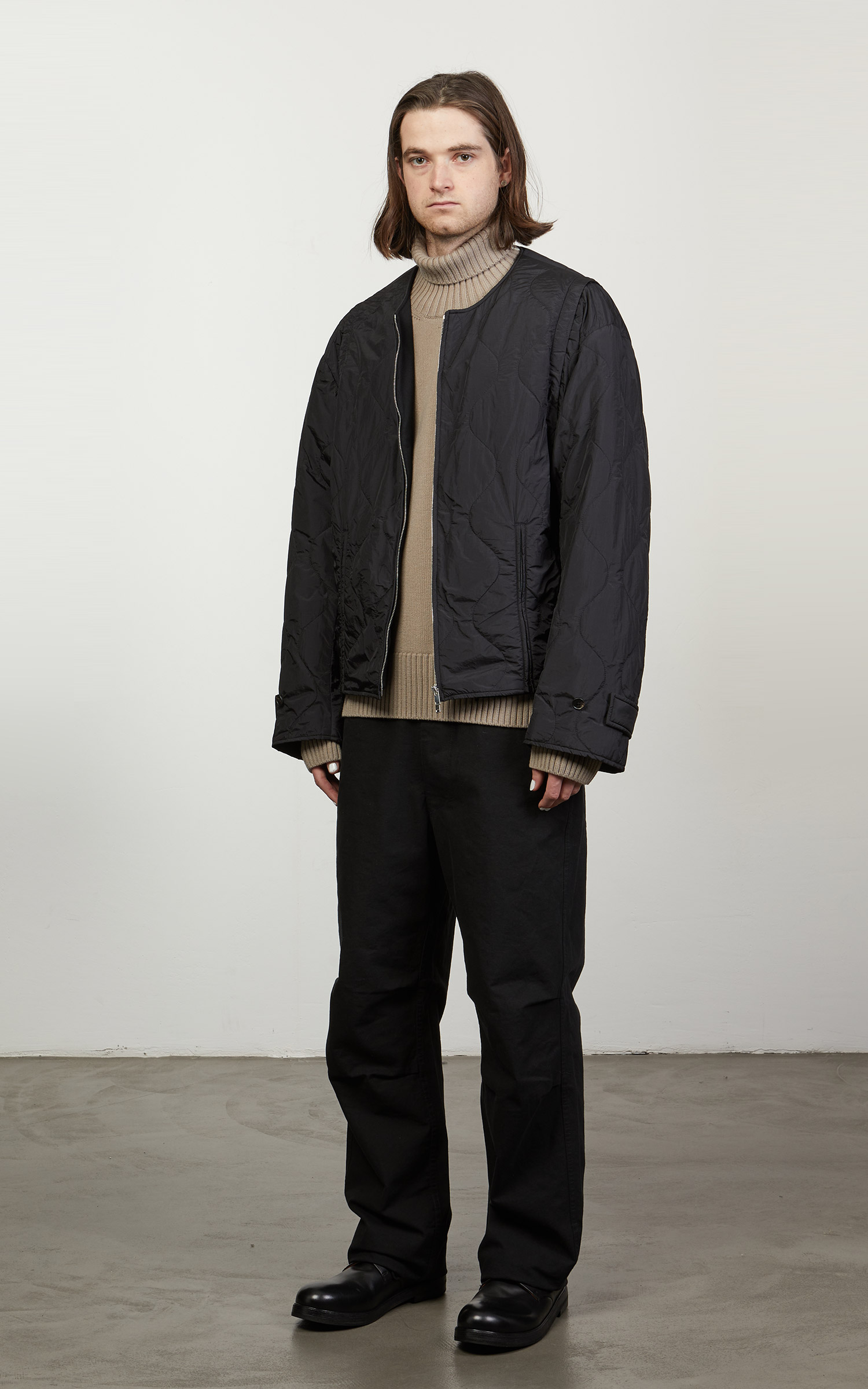 stein Deformable Quilted Jacket Black | Cultizm