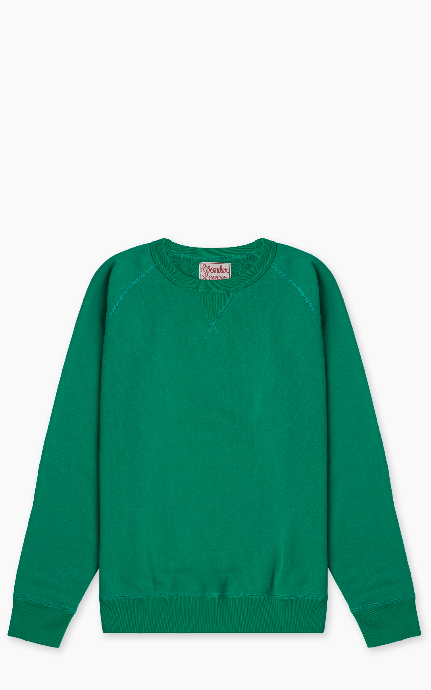 Wonder Looper Pullover Crewneck Super Looper French Terry Green | Cultizm