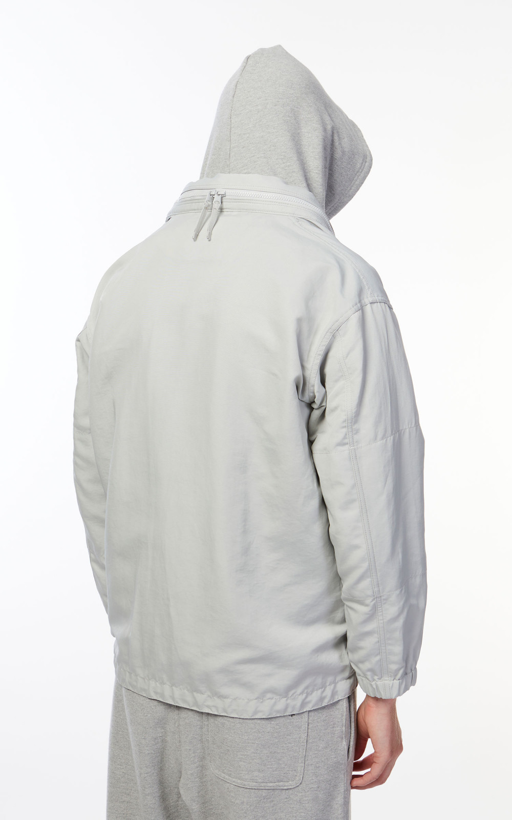 Snow Peak Ny/Paper Cloth Jacket Ice Grey | Cultizm