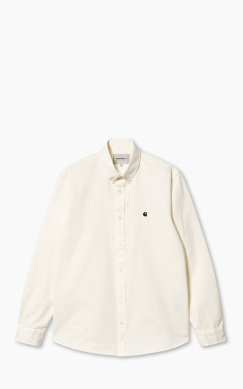 Carhartt WIP L/S Madison Shirt Wax/Black