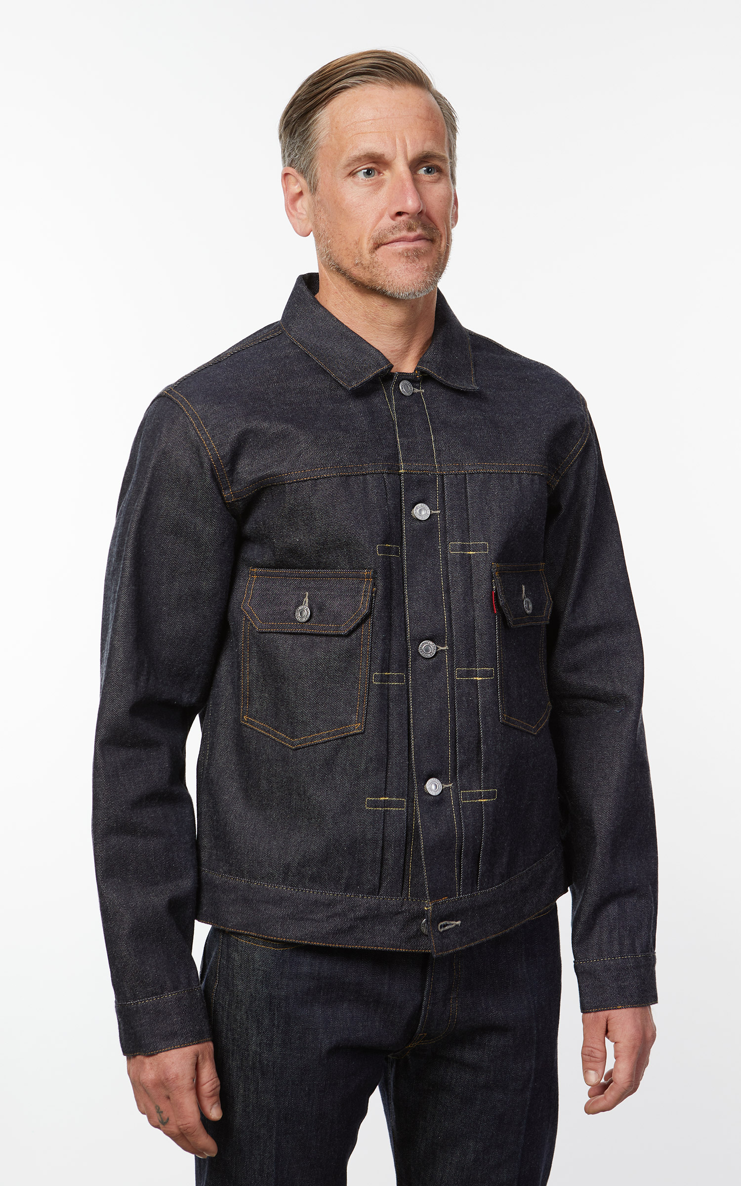 LEVI'S VINTAGE CLOTHING 1953 TYPE II TRUCKER JACKET RIGID Supply Advise ...