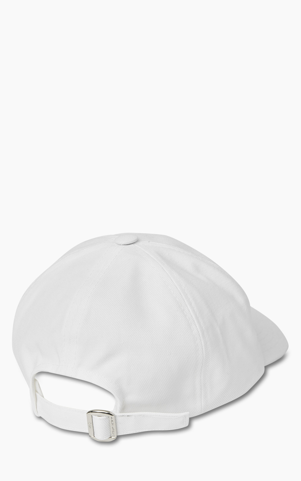 Maison Kitsuné Large Fox Head Embroidery 6P Cap White | Cultizm