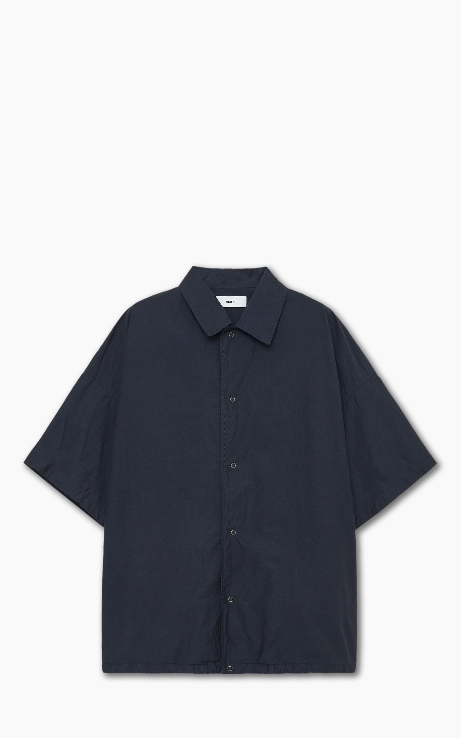 Markaware 'Marka' Coach Shirt S/S Navy | Cultizm