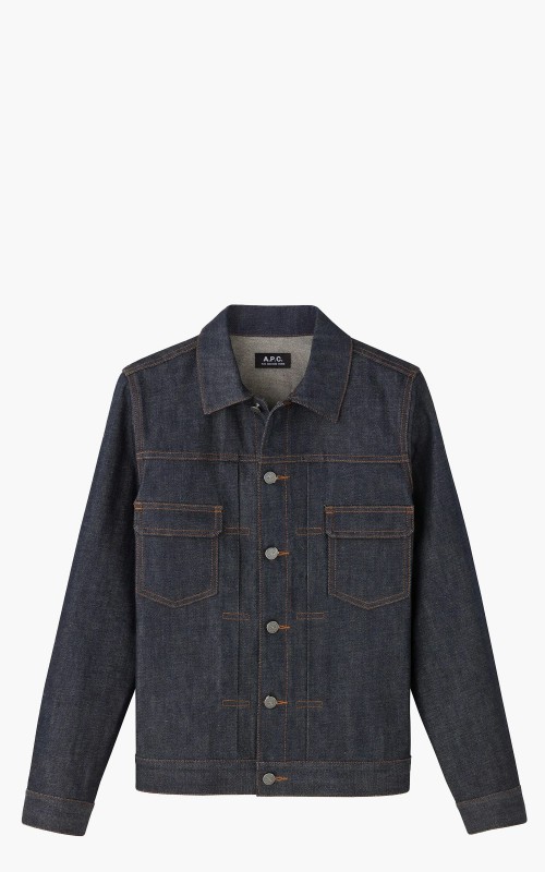 A.P.C. Veste Jean Work Jacket Indigo 14.5oz