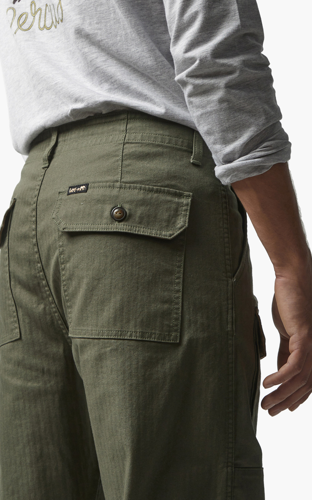 Lee x The Brooklyn Circus Drawstring Pant Muted Olive | Cultizm