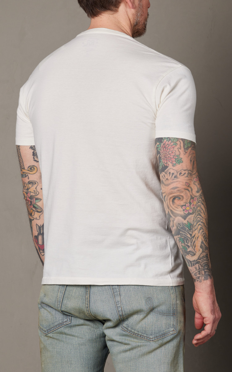 RRL Truck Jersey T-Shirt Paper White | Cultizm