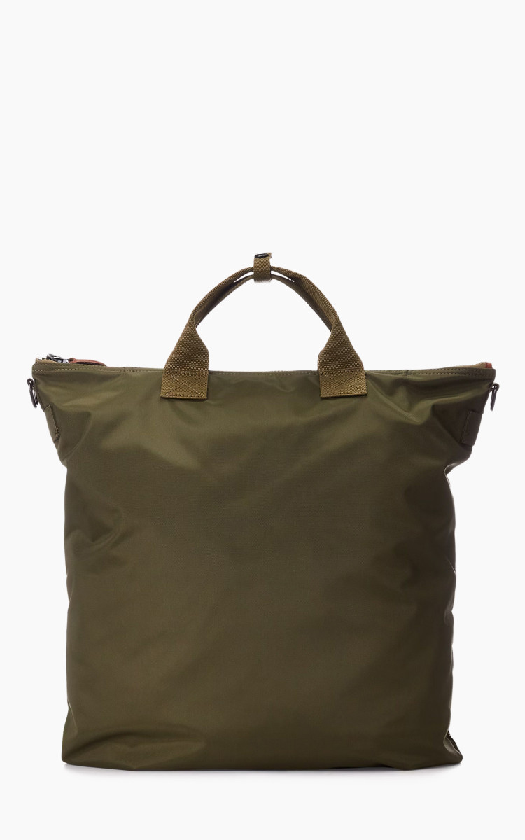 RRL Nylon Canvas Utility メッセンジャーバッグ 2way RRL Green Nylon Canvas Utility Messenger Tote RRL