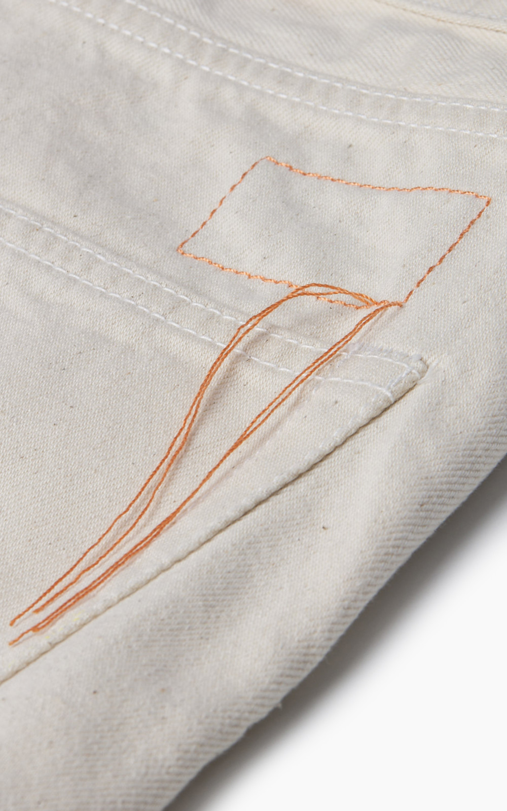 Fortela John 965 Selvedge Jeans Off White 12.5oz | Cultizm