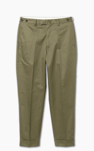 Beams Plus Cotton Twill Ivy Trouser Olive