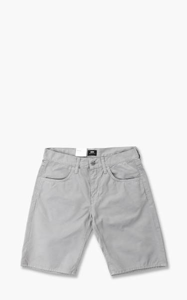 Edwin 55 PFD Bermuda Light Cotton Twill Shorts Frost Grey